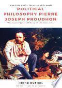 Libro Political Philosophy Pierre Joseph Proudhon