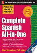 Libro Practice Makes Perfect Complete Spanish All-in-One