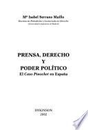 Libro Prensa, derecho y poder político