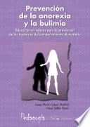 Libro Prevención de la anorexia y la bulimia