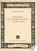 Libro Principios de economía política y tributación