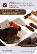 Libro Proceso y preparación de equipos y medios en trabajos de albañilería. EOCB0208