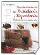 Libro Procesos básicos de pastelería y repostería. Postres en restauración