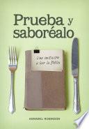 Libro Prueba y saboréalo