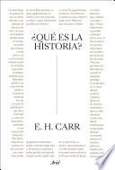 Libro ¿Qué es la historia?