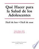 Libro Qué hacer para la salud de los adolescentes