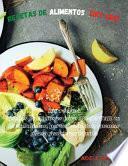 Libro RECETAS DE ALIMENTOS SIRT 2021