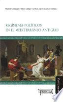 Libro Regímenes políticos en el Mediterráneo antiguo