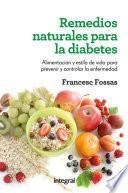 Libro Remedios naturales para la diabetes