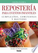 Libro Repostería para Eventos Infantiles