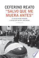 Libro Salvo que me muera antes