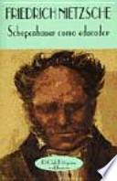 Libro Schopenhauer como educador