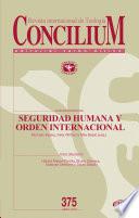 Libro Seguridad humana y orden internacional