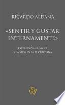 Libro «Sentir y gustar internamente»
