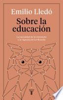 Libro Sobre la educación