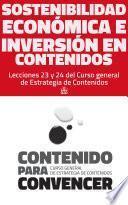 Libro Sostenibilidad económica e inversión en contenidos