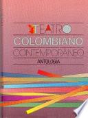 Libro Teatro colombiano contemporáneo