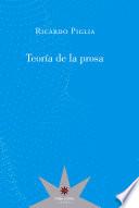 Libro Teoría de la prosa
