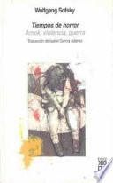 Libro Tiempos de horror