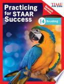 Libro TIME FOR KIDS® Practicing for STAAR Success: Reading: Grade 4 (Spanish Version)