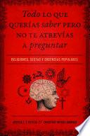 Libro Todo lo que querías saber pero no te atrevías a preguntar