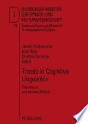 Libro Trends in Cognitive Linguistics