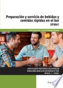 Libro UF0061 - Preparación y servicio de bebidas y comidas rápidas en el bar