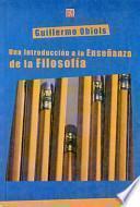 Libro Una Introducción a la Enseñanza de la Filosofía