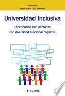 Libro Universidad inclusiva