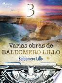 Libro Varias obras de Baldomero Lillo III