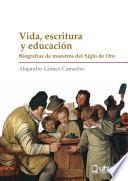 Libro VIDA, ESCRITURA Y EDUCACIÓN