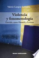 Libro Violencia y fenomenología