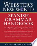 Libro Webster's New World Spanish Grammar Handbook